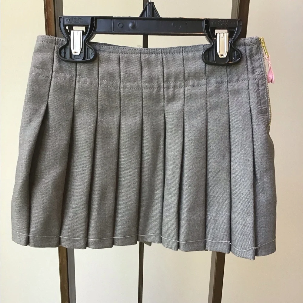 Crewcuts NWT Skirt‎ Pleated Adjustable Waist Fully Lined Zipper